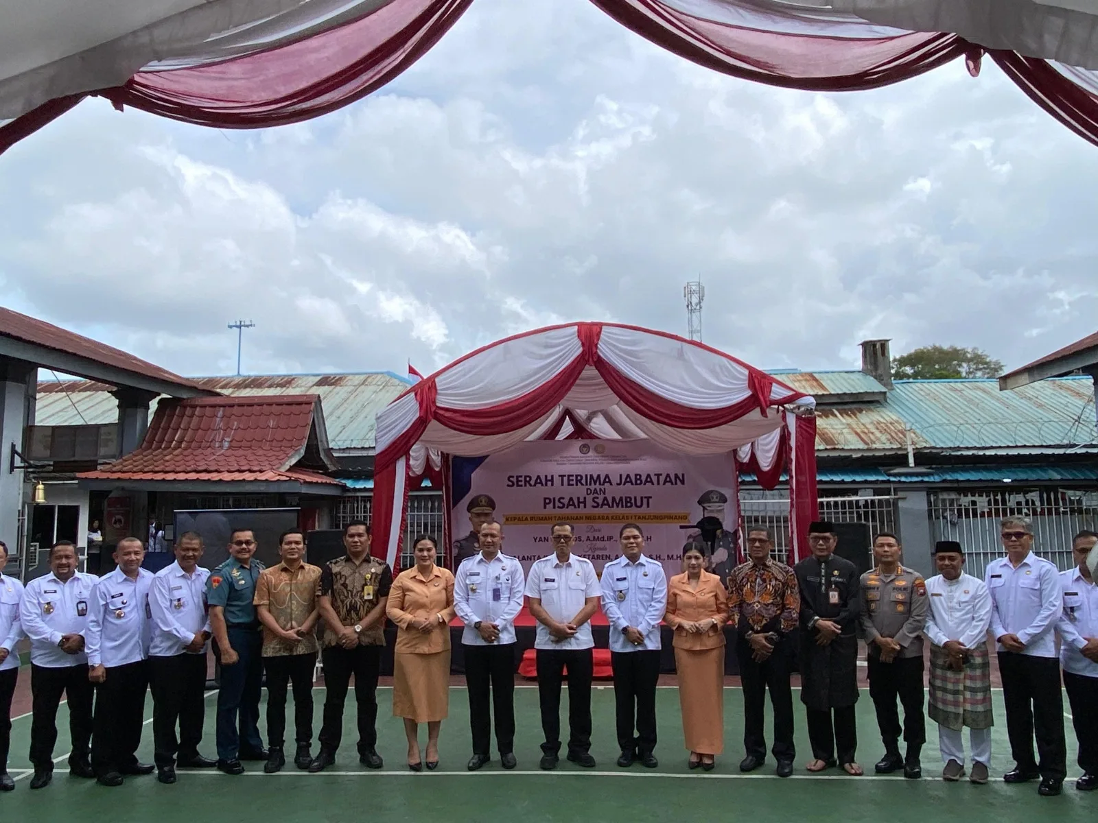 Sertijab Kepala Rutan Tanjungpinang Dihadiri Kalapas dan Karutan Batam